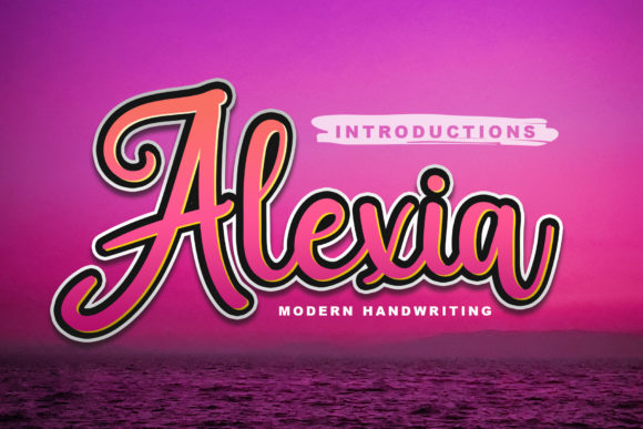 Alexia: The Delicate Script Font for Elegant Design