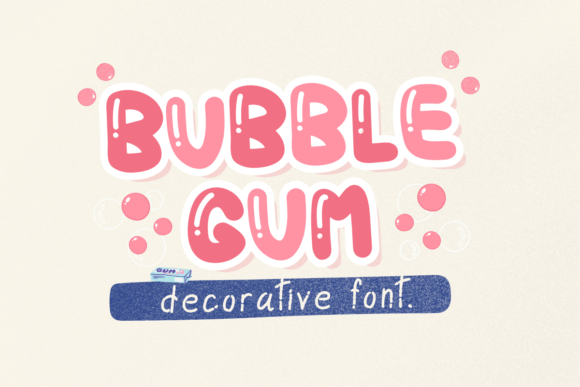 Bubble Gum: A Joyful Font for Modern Design