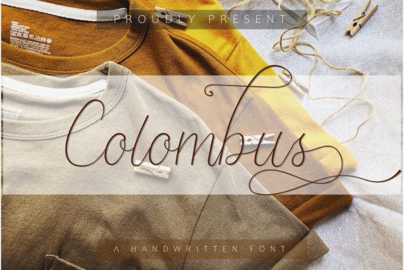 Colombus: The Timeless Handwritten Font for Modern Design