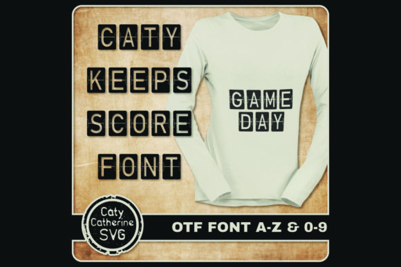 Exploring the Caty Keeps Score Font for Creative Projects