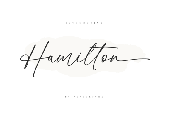 Hamilton: Elevating Design with Modern Calligraphy