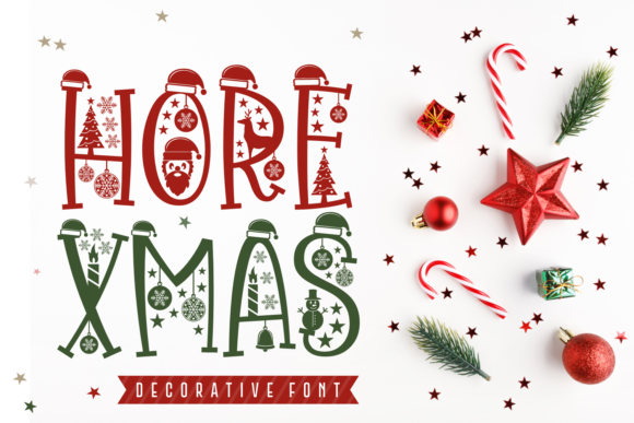 Hore Xmas: A Festive Font for Holiday Designs
