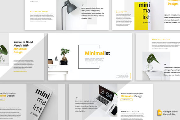 Minimalist - Google Slides Template: Clean & Modern Design