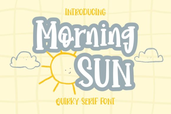 Morning Sun: A Cool Serif Font for Creative Design