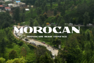 Morocan: A Serif Font for Confident Visual Communication