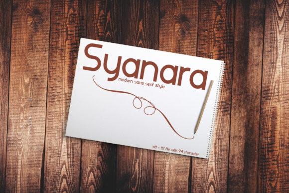 Syanara: Your New Favorite Go-To Sans Serif Font